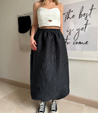 دامن ژاکارد پنبه طرحدار