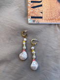 گوشواره مرواریدی آویزدار