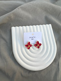 گوشواره گل میناکاری