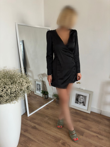 پیراهن ساتن زارا