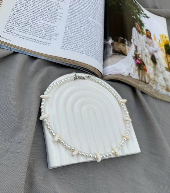 گردنبند صدف مرواریدی