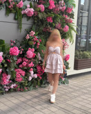 پیراهن دکلته زبرا کرم